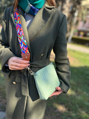 Set torbe Dame krokodil 4 v 1 zeleni katia