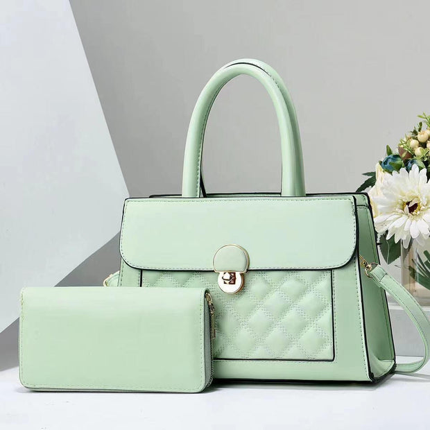 Julia Set - zelena torba in denarnica