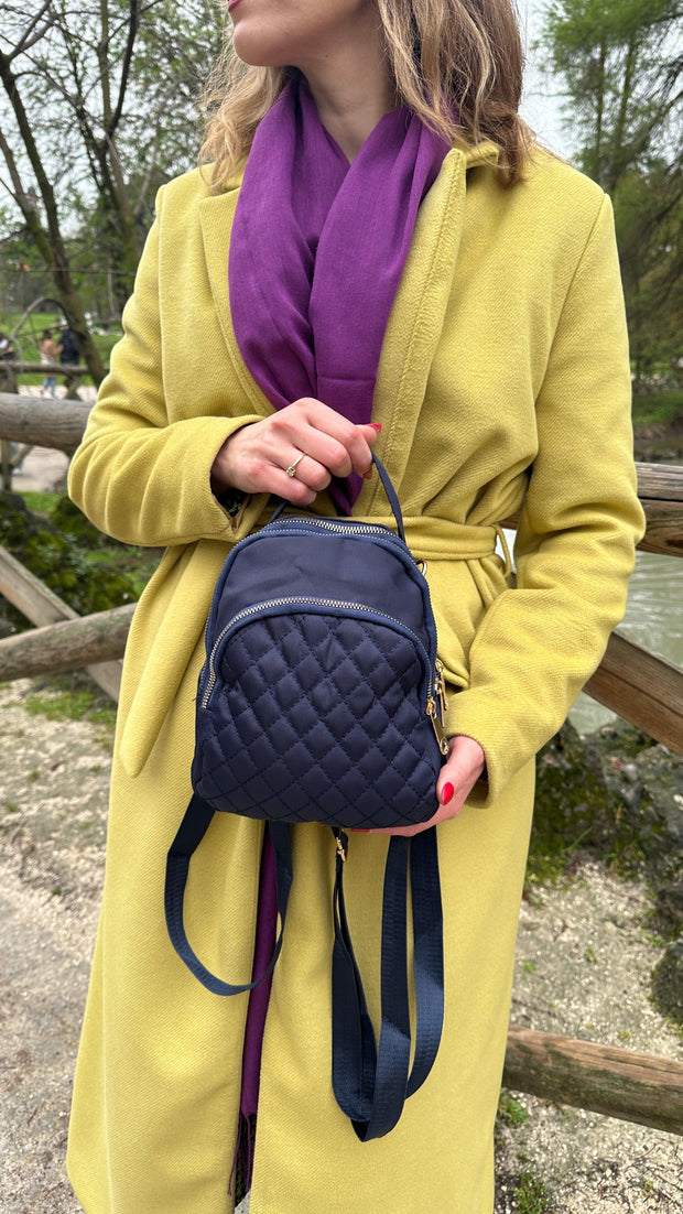 Mini torba & Nahrbtnik Modra Ella