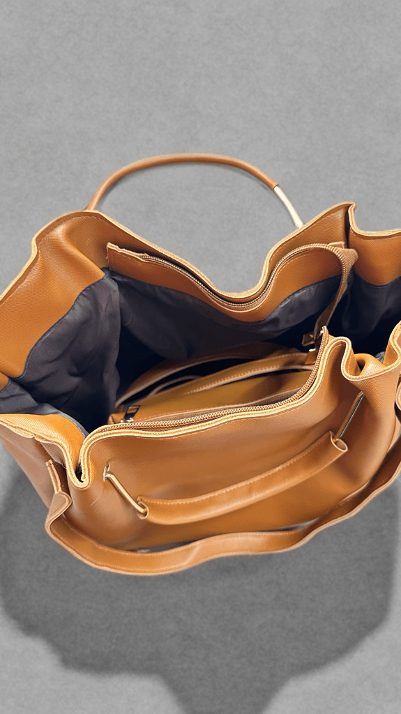 Set torbe Brown Selena 4 v 1
