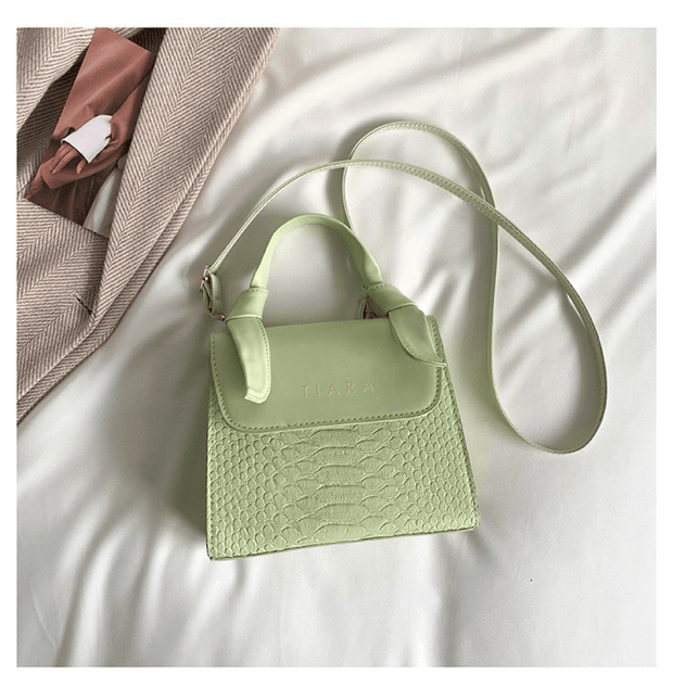 Zelena torba Snake Gia