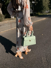 Julia Set - zelena torba in denarnica
