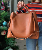 Set torbe Brown Selena 4 v 1
