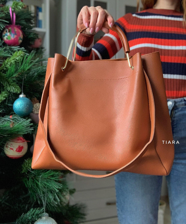 Set torbe Brown Selena 4 v 1