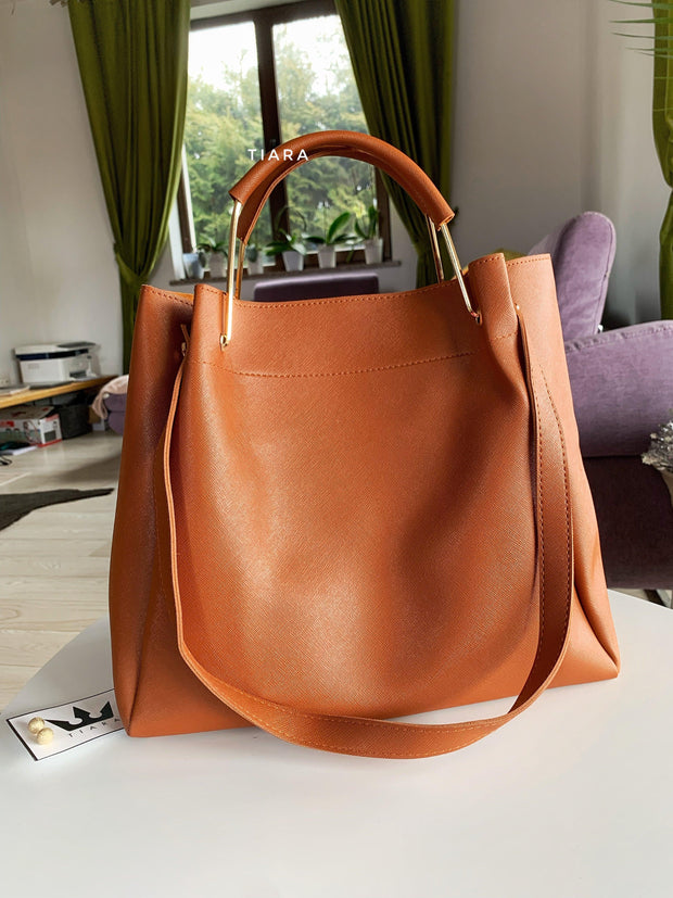 Set torbe Brown Selena 4 v 1